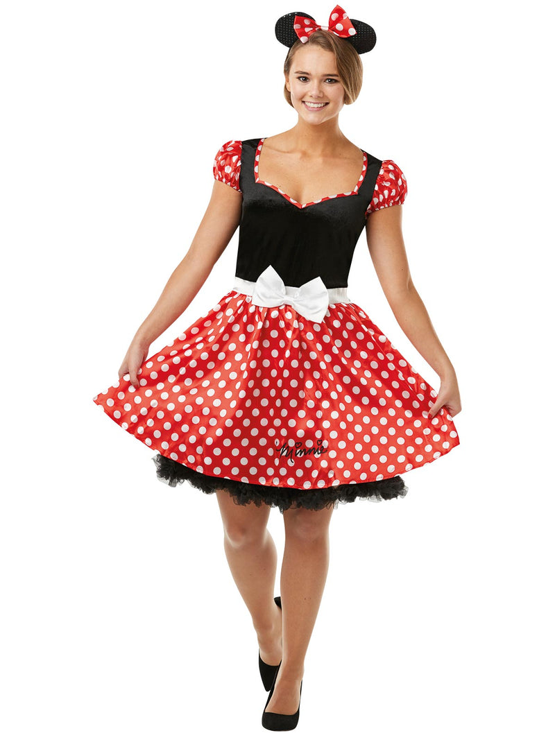 Minnie Mouse Adult Sassy Womens Red -2