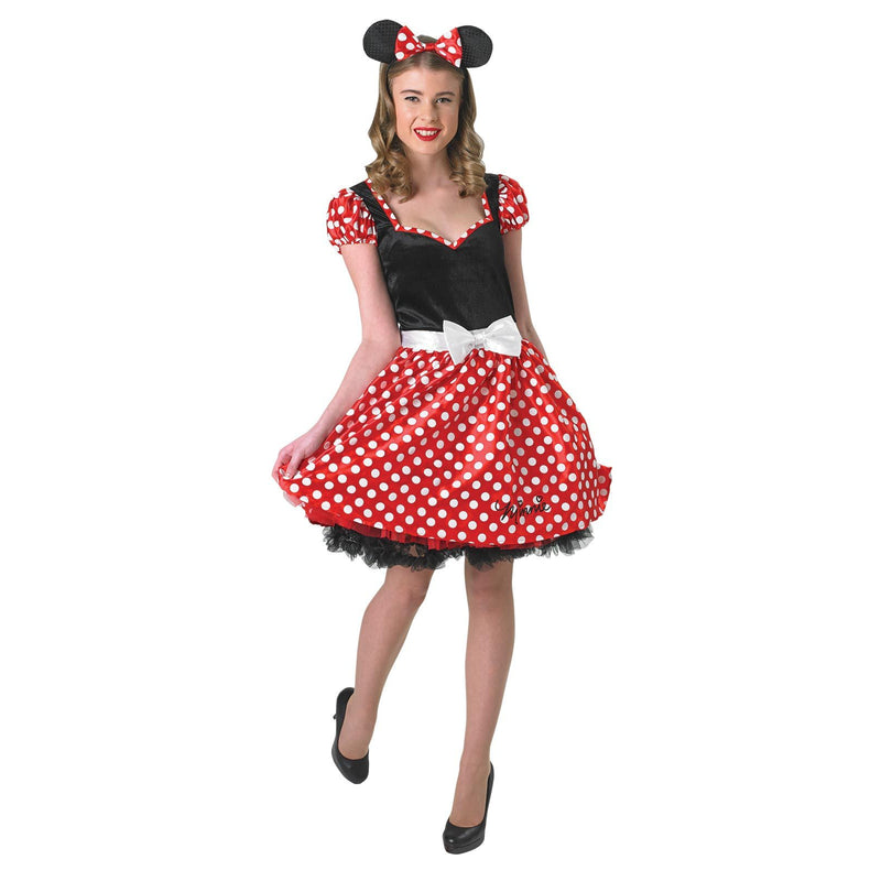 Minnie Mouse Adult Sassy Womens Red -1