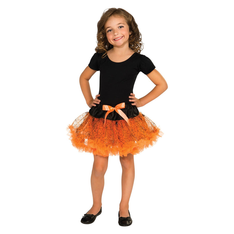 Orange Halloween Tutu Girls -4