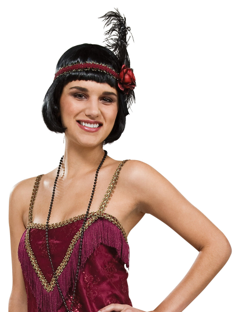 Jazz Diva Costume Womens Burgundy -2