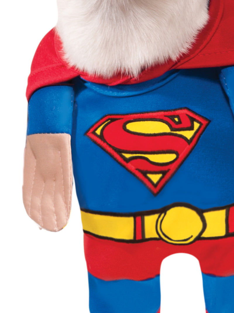 Superman Pet Costume Unisex Red -2