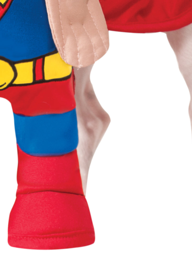 Superman Pet Costume Unisex Red -3