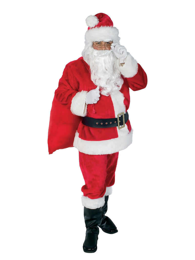 Santa Suit 12 Piece Costume Set Adult