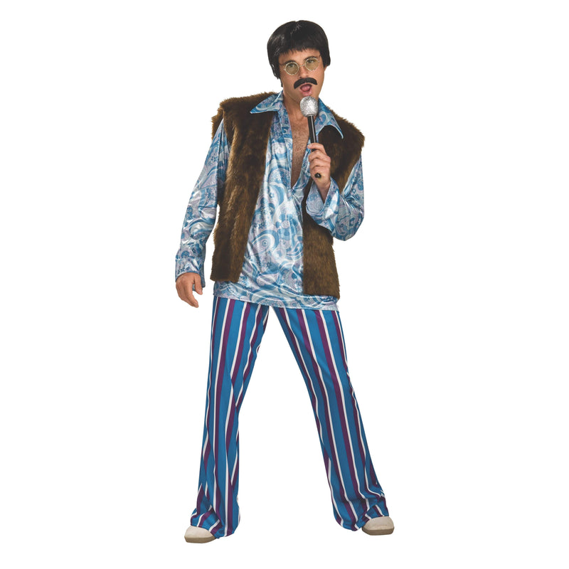 Rockstar 70s Guy Costume Adult Mens -1