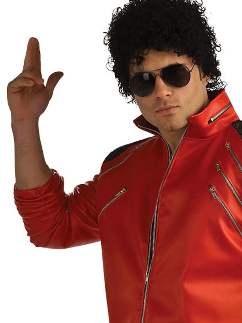 Michael Jackson Beat It Deluxe Red Zipper Jacket Adult Unisex