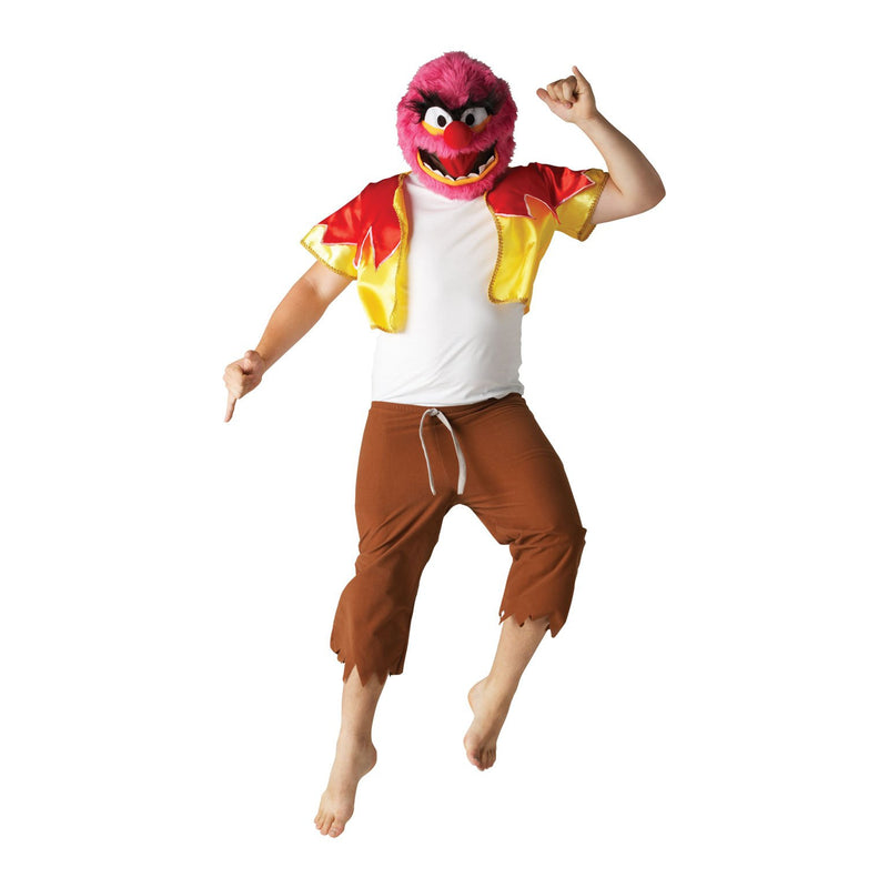 Animal Muppets Costume Mens Pink -1