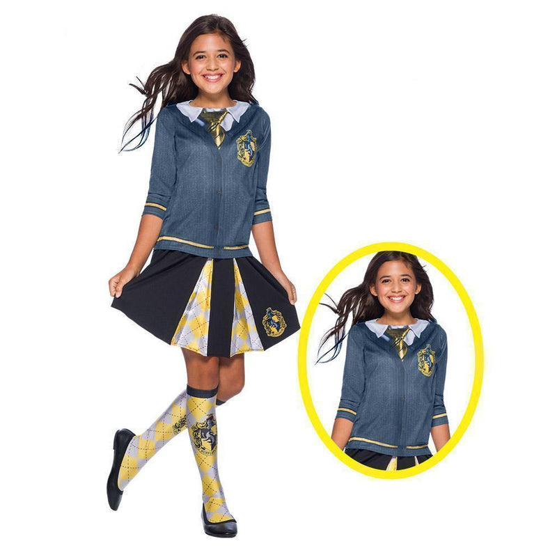 Hufflepuff Costume Top Child Girls -1