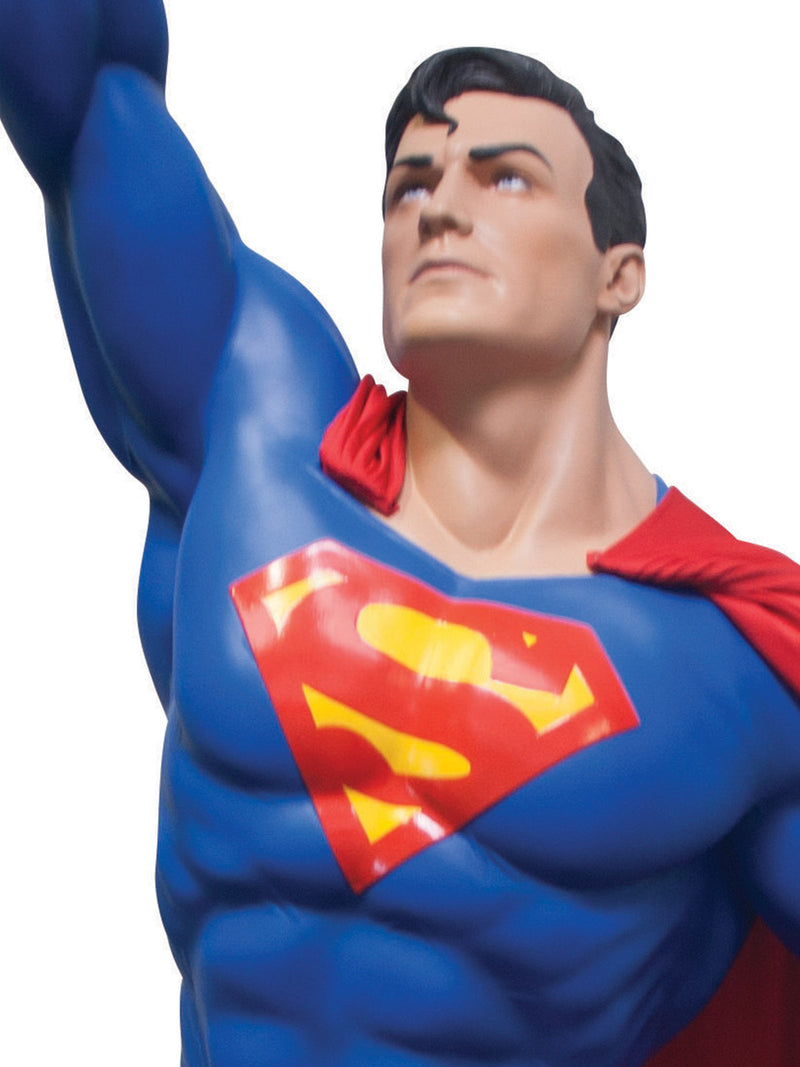 Superman Takes Flight Statue Collector's Item Mens Blue