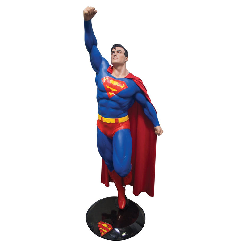 Superman Takes Flight Statue Collector's Item Mens Blue