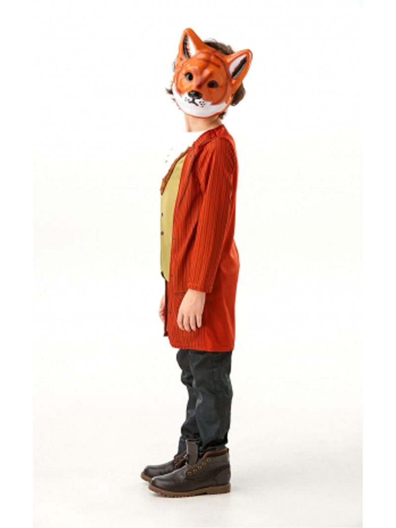 Mr Fox Deluxe Costume Boys Orange