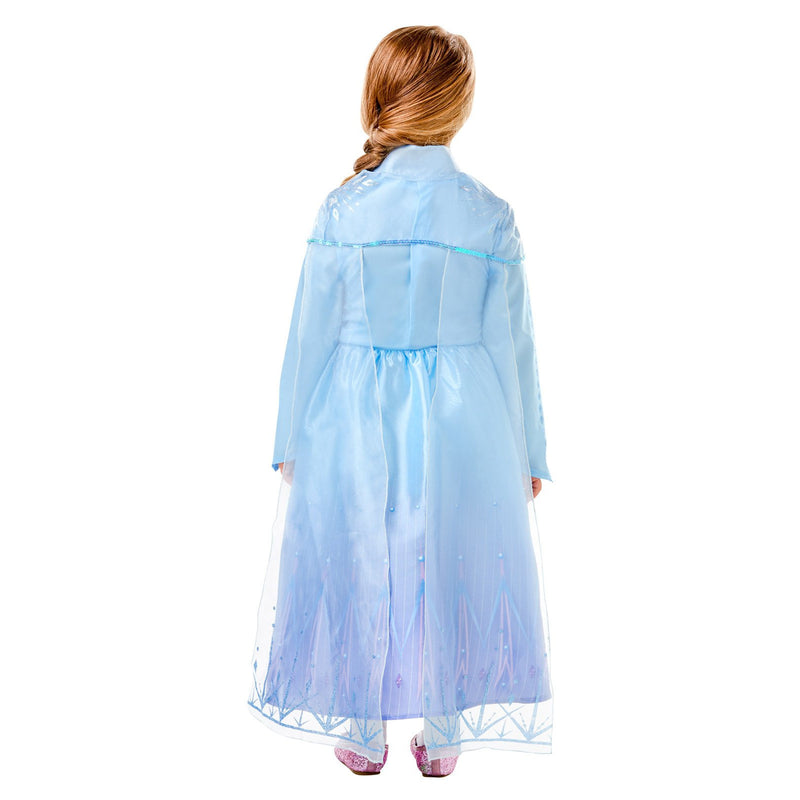 Elsa Frozen 2 Deluxe Costume Girls Blue