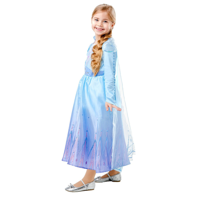 Elsa Frozen 2 Deluxe Costume Girls Blue