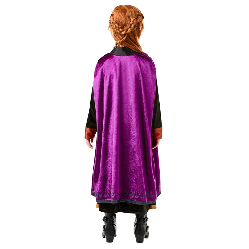 Anna Frozen 2 Deluxe Costume Girls Purple