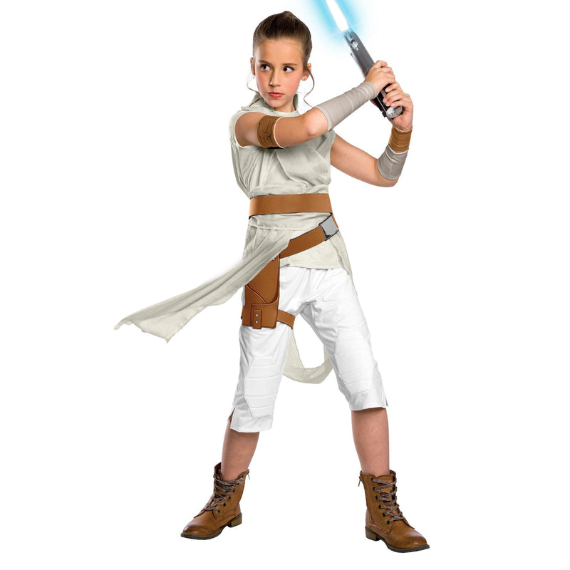 Rey Deluxe Episode 9 Costume Girls Beige