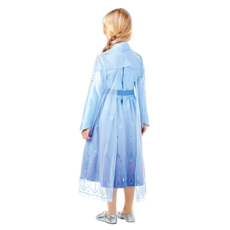 Elsa Frozen 2 Premium Costume Girls Blue