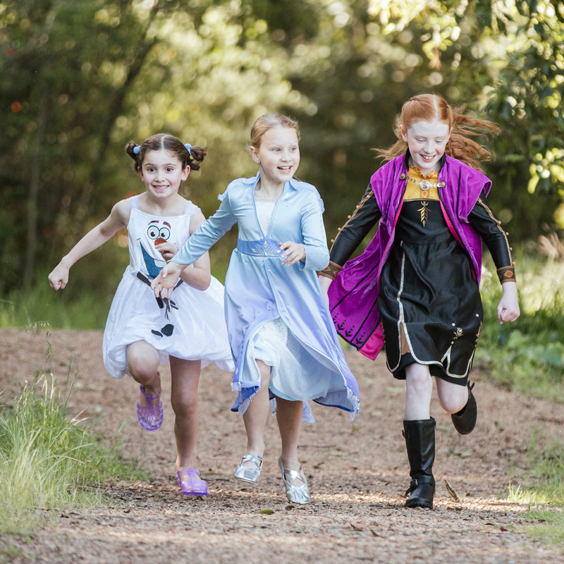 Anna Frozen 2 Premium Costume Girls Purple
