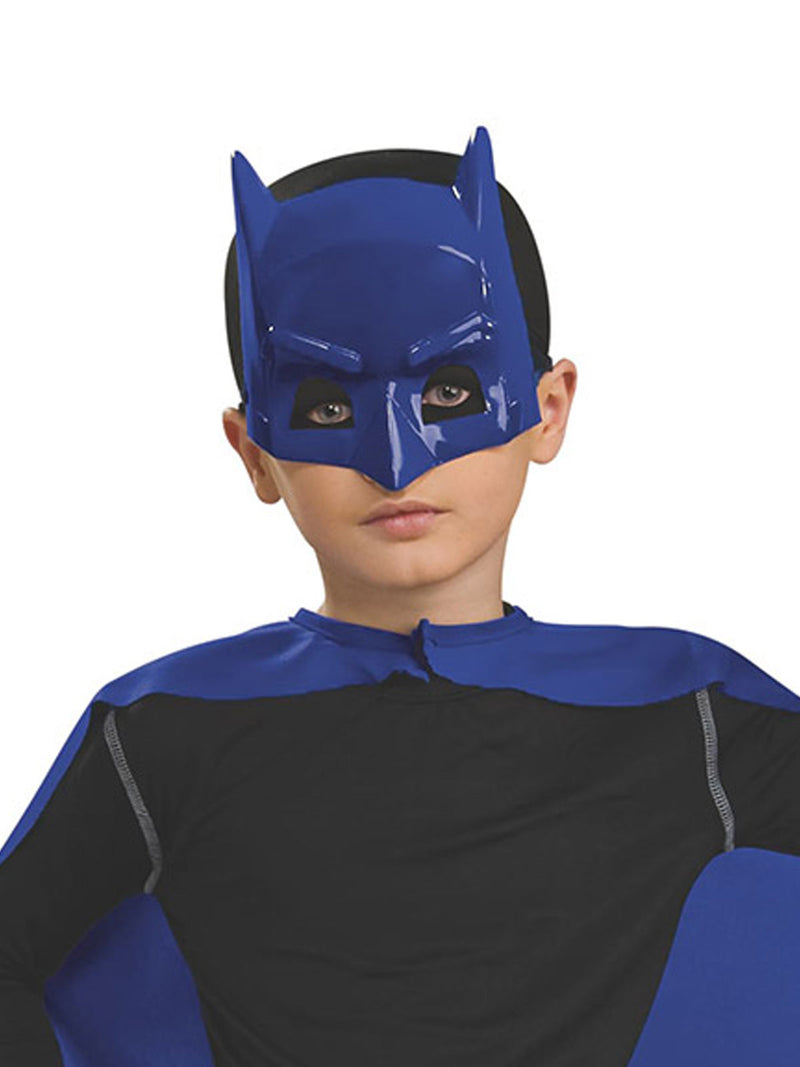 Batman Cape & Mask Set Child Mens Blue -2