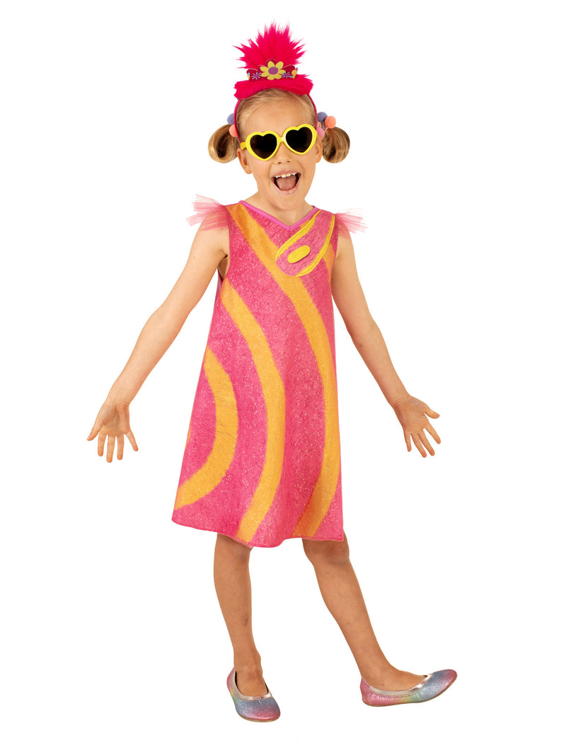 Poppy Deluxe Trolls 2 Pop Costume Child Girls Pink