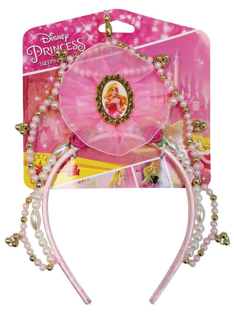 Sleeping Beauty Beaded Tiara Child Girls Pink -2