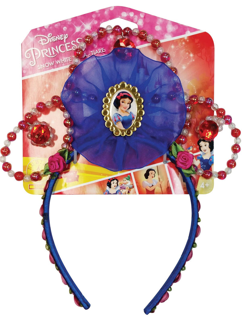 Snow White Beaded Tiara Child Girls Purple -2