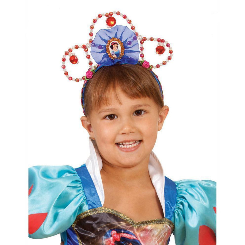 Snow White Beaded Tiara Child Girls Purple -1