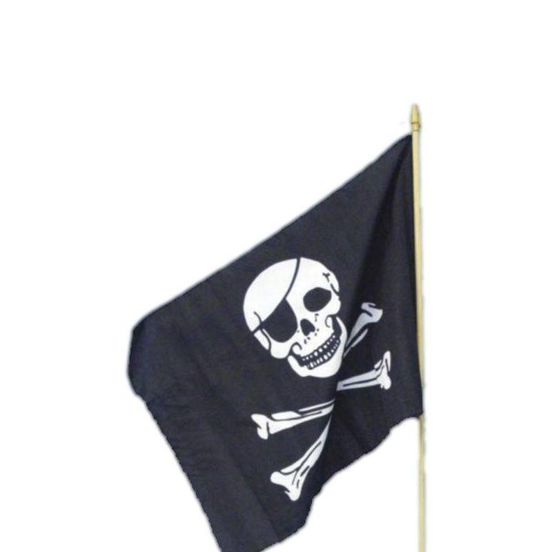 Pirate Flag, 45x30cm - One Size
