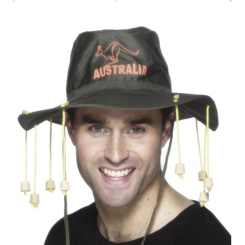 Australian Hat Adult Green Unisex -1