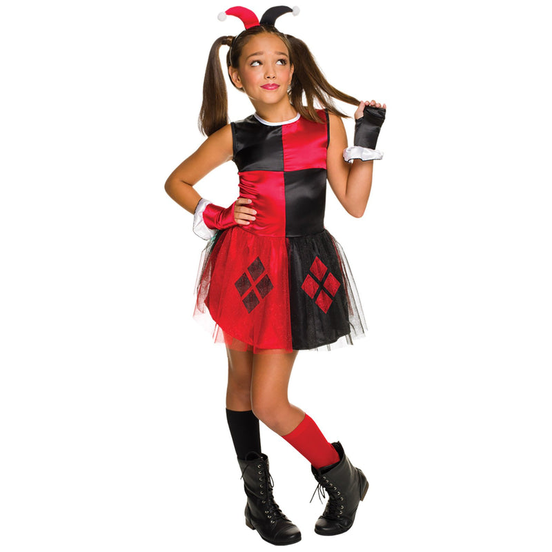 Harley Quinn Costume Child Girls -1