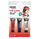 Moon Creations Face & Body Paint Unisex White -1