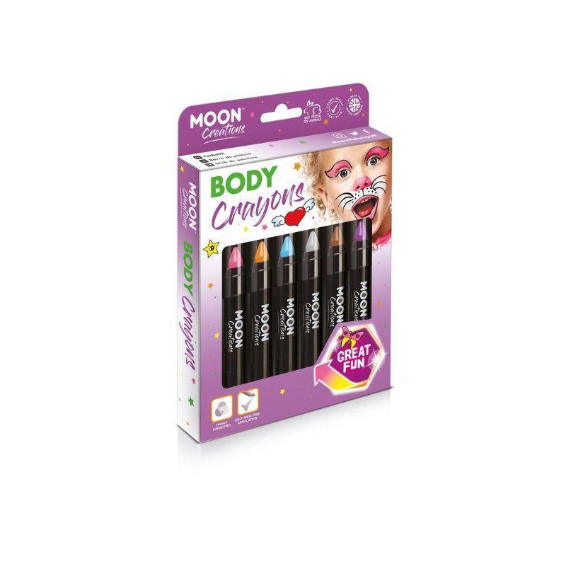 Moon Creations Body Crayons Assorted Unisex -1