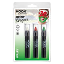 Moon Creations Body Crayons Unisex White -1