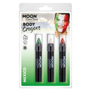 Moon Creations Body Crayons Unisex White -1