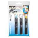 Moon Creations Body Crayons Unisex White -1