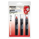 Moon Creations Body Crayons Unisex White -1