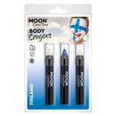 Moon Creations Body Crayons Unisex White -1