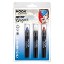 Moon Creations Body Crayons Unisex White -1