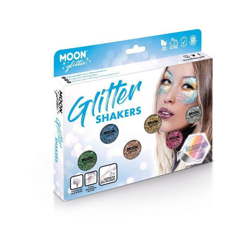 Moon Glitter Holographic Glitter Shakers Assorted Unisex -1