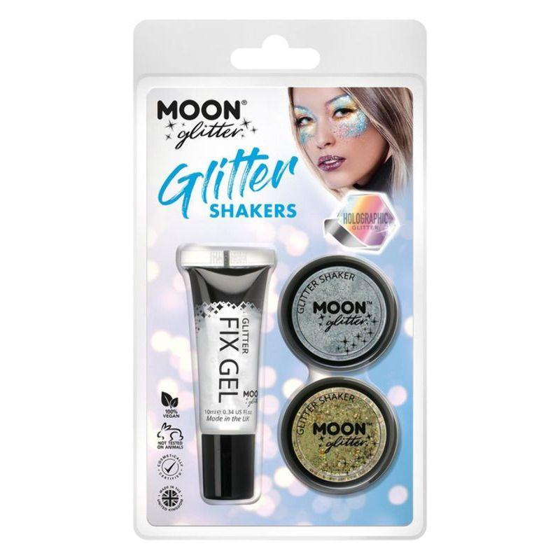 Moon Glitter Holographic Glitter Shakers Unisex