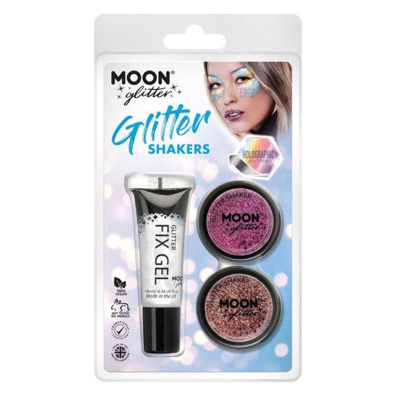 Moon Glitter Holographic Glitter Shakers Unisex