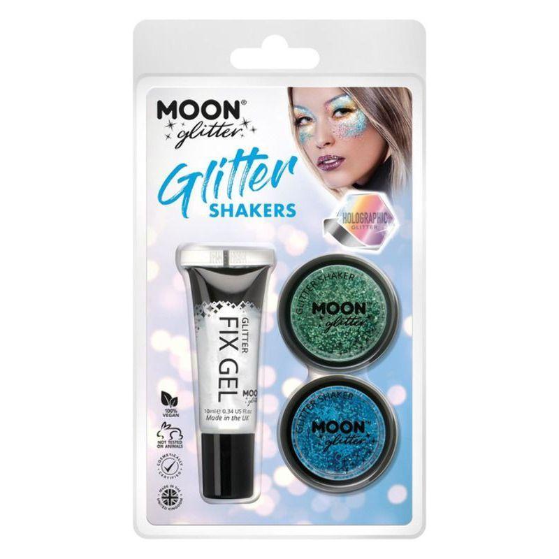 Moon Glitter Holographic Glitter Shakers Assorted Unisex