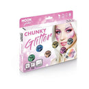 Moon Glitter Holographic Chunky Glitter Assorted Unisex -1