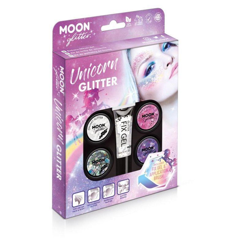 Moon Glitter Unicorn Glitter Kit Assorted Unisex Pink -1