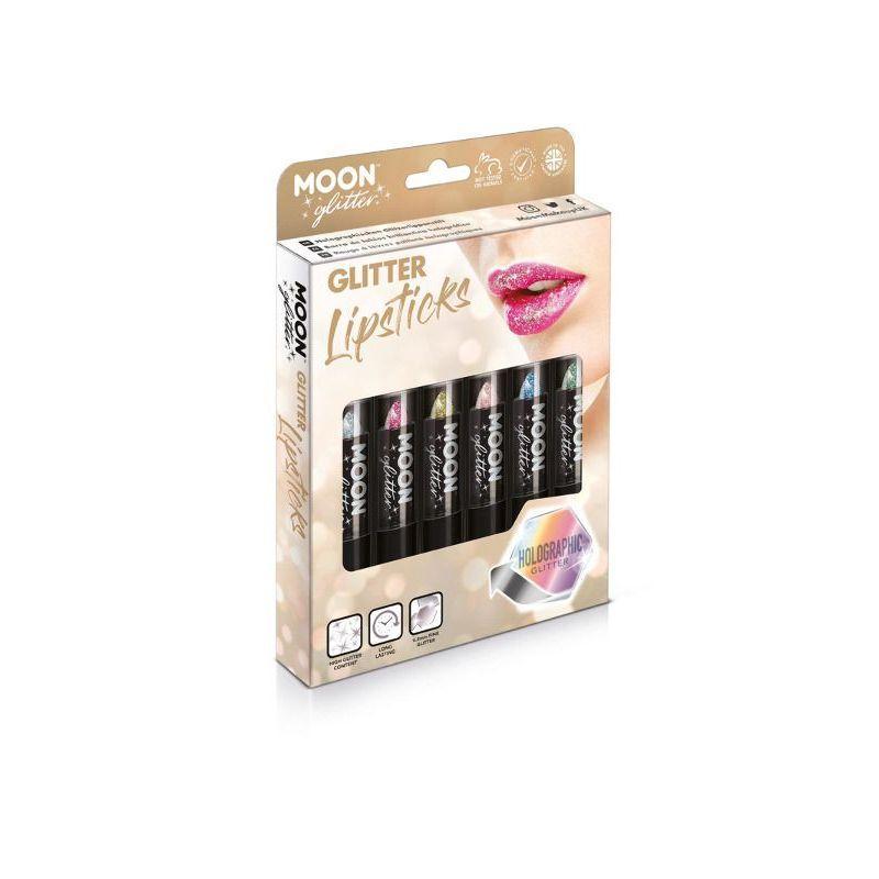 Moon Glitter Hologrpahic Glitter Lipstick Assorte Unisex -1