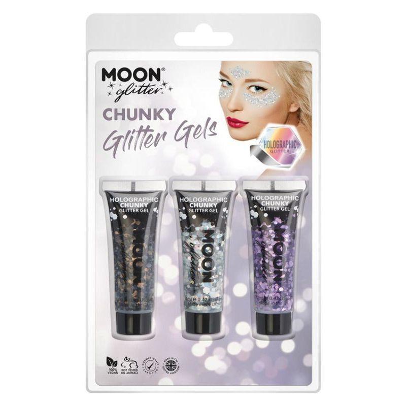 Moon Glitter Holographic Chunky Glitter Gel Unisex