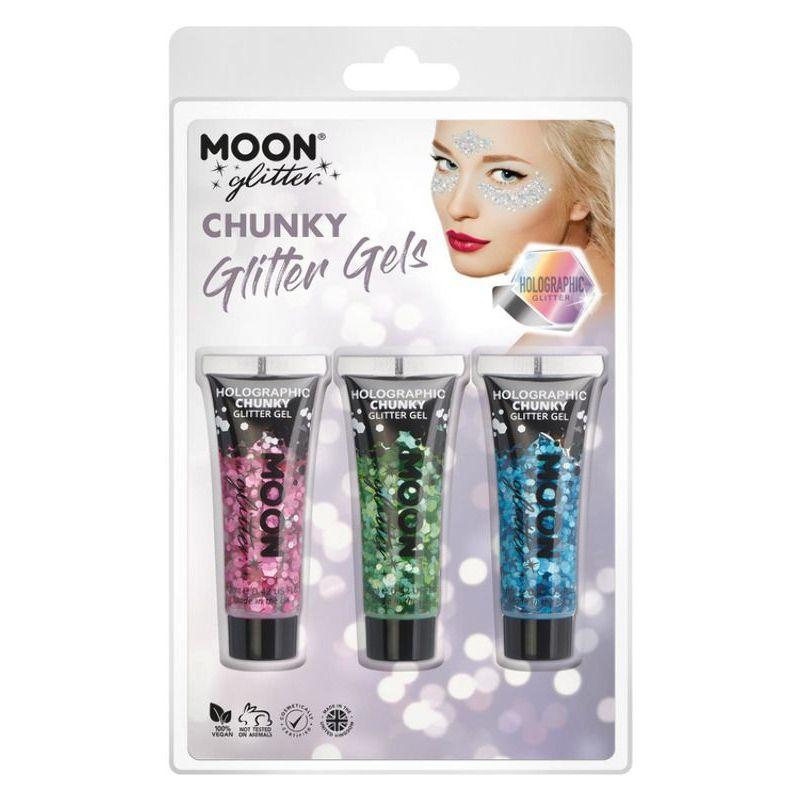 Moon Glitter Holographic Chunky Glitter Gel Unisex