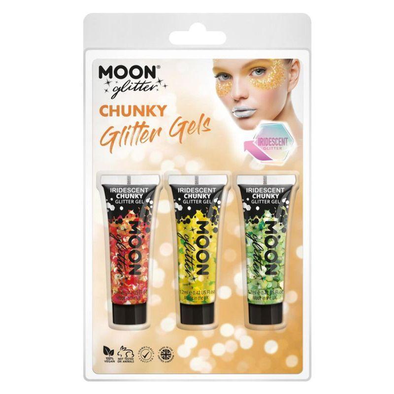 Moon Glitter Iridescent Chunky Glitter Gel Unisex