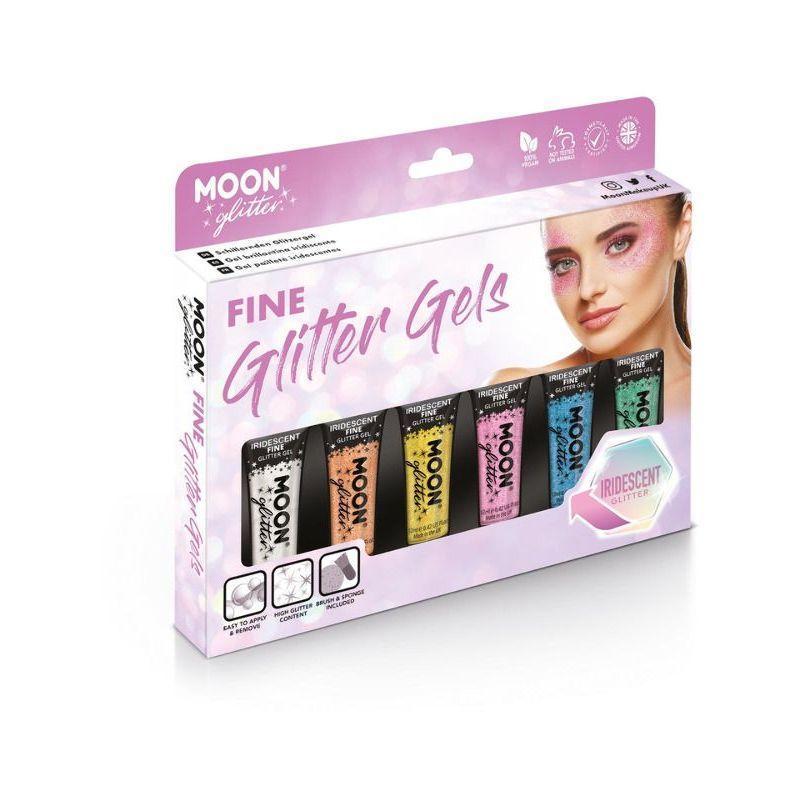 Moon Glitter Iridescent Glitter Gel Assorted Unisex -1