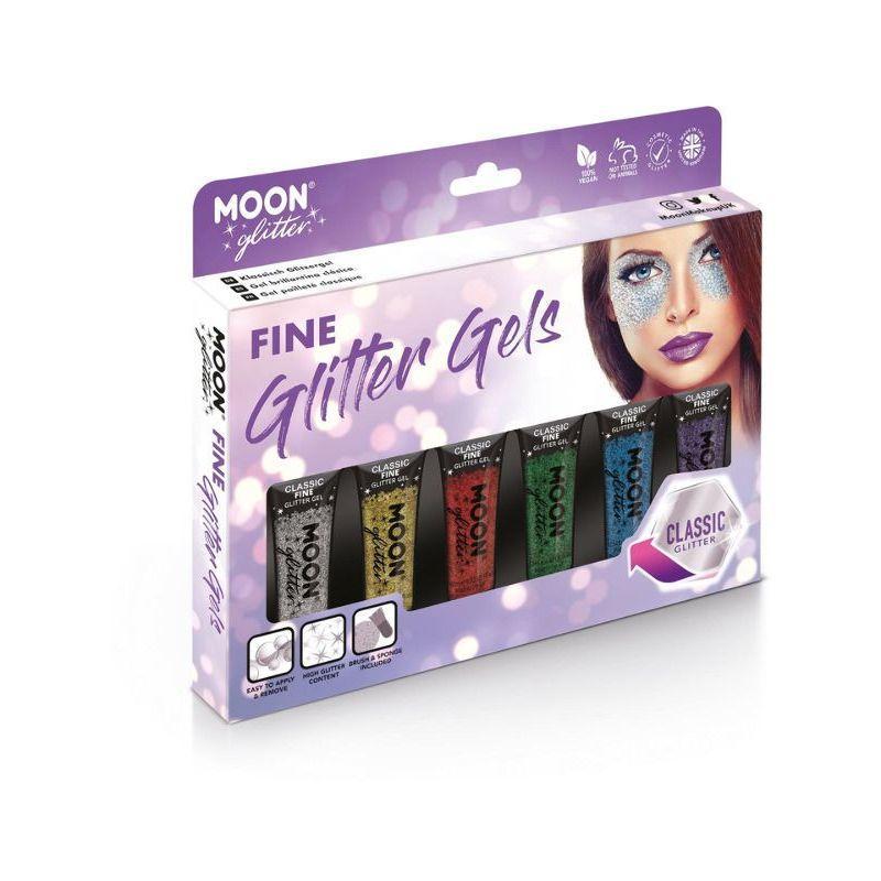 Moon Glitter Classic Fine Glitter Gel Assorted Unisex -1