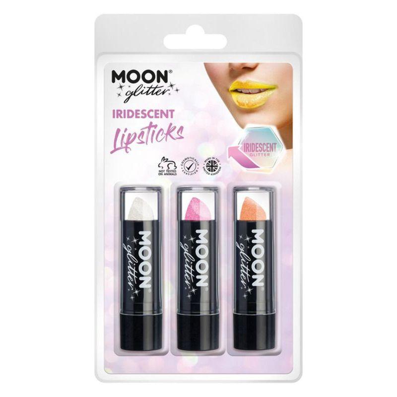 Moon Glitter Iridescent Glitter Lipstick Unisex White