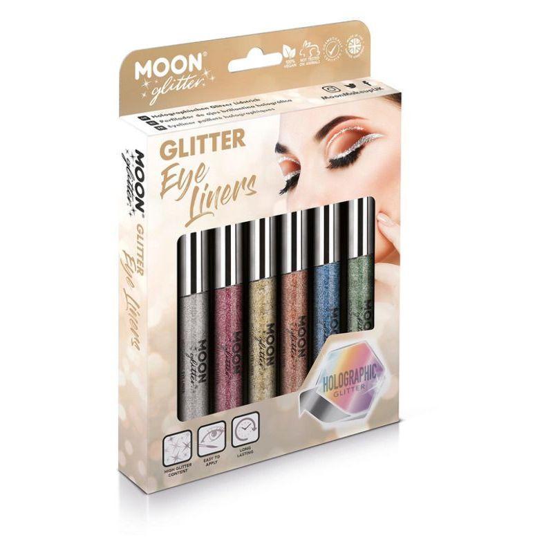 Moon Glitter Holographic Glitter Eye Liner Assort Unisex -1